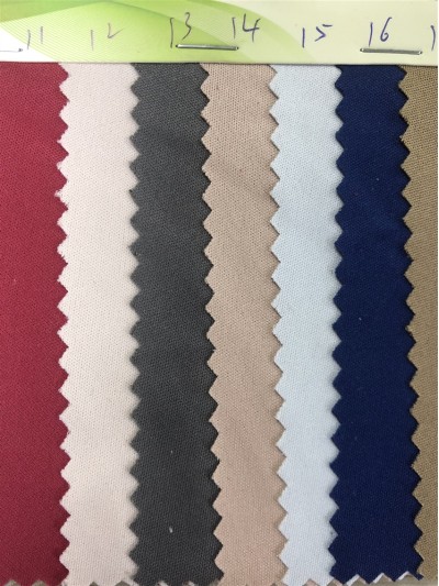 GZ-QF 50D牛奶絲  成份：全滌  克重：105-110g  超薄運動布  側面照